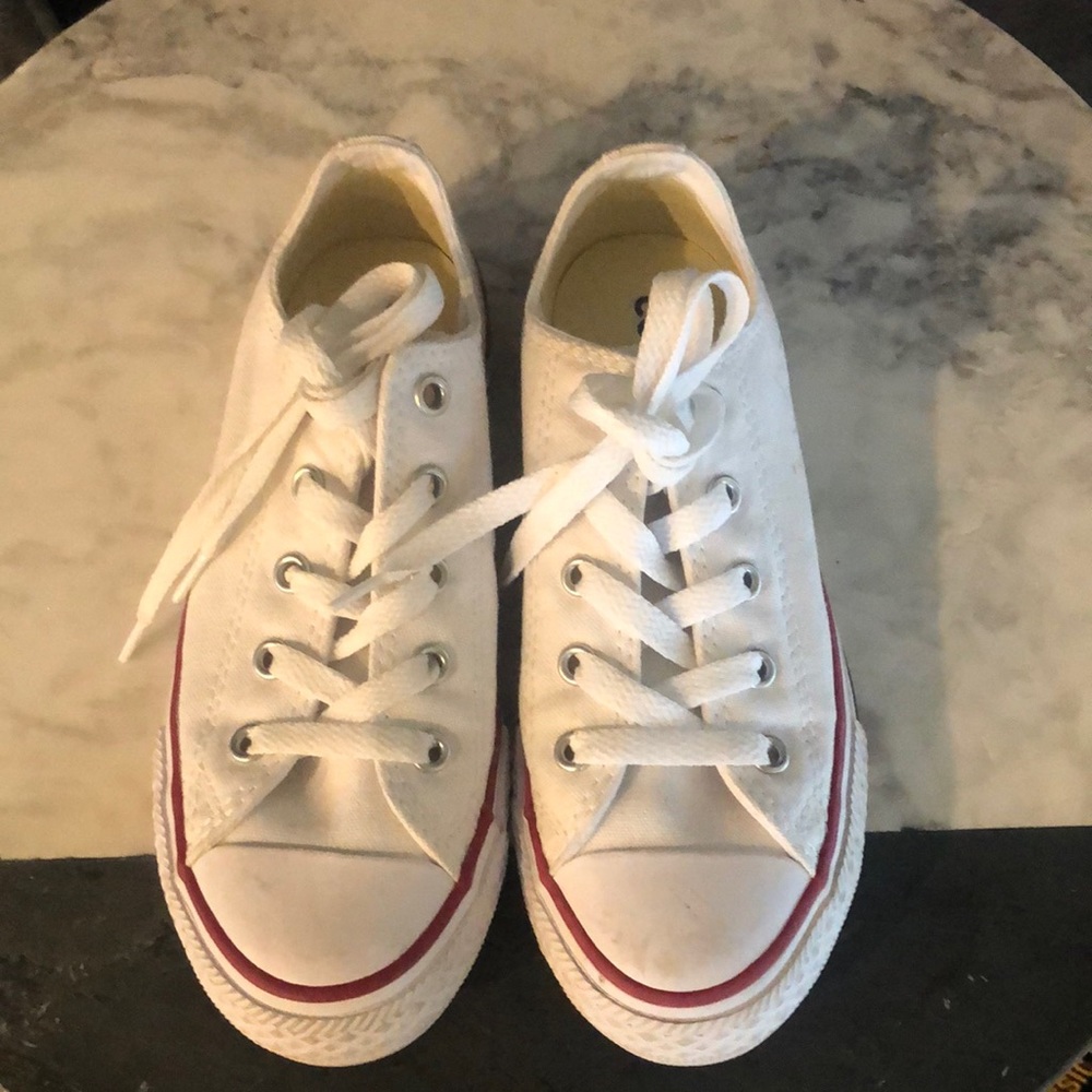 White converse 13.5
